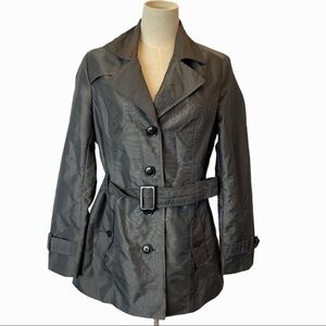 Reitmans grey belted spring fall  dressy jacket